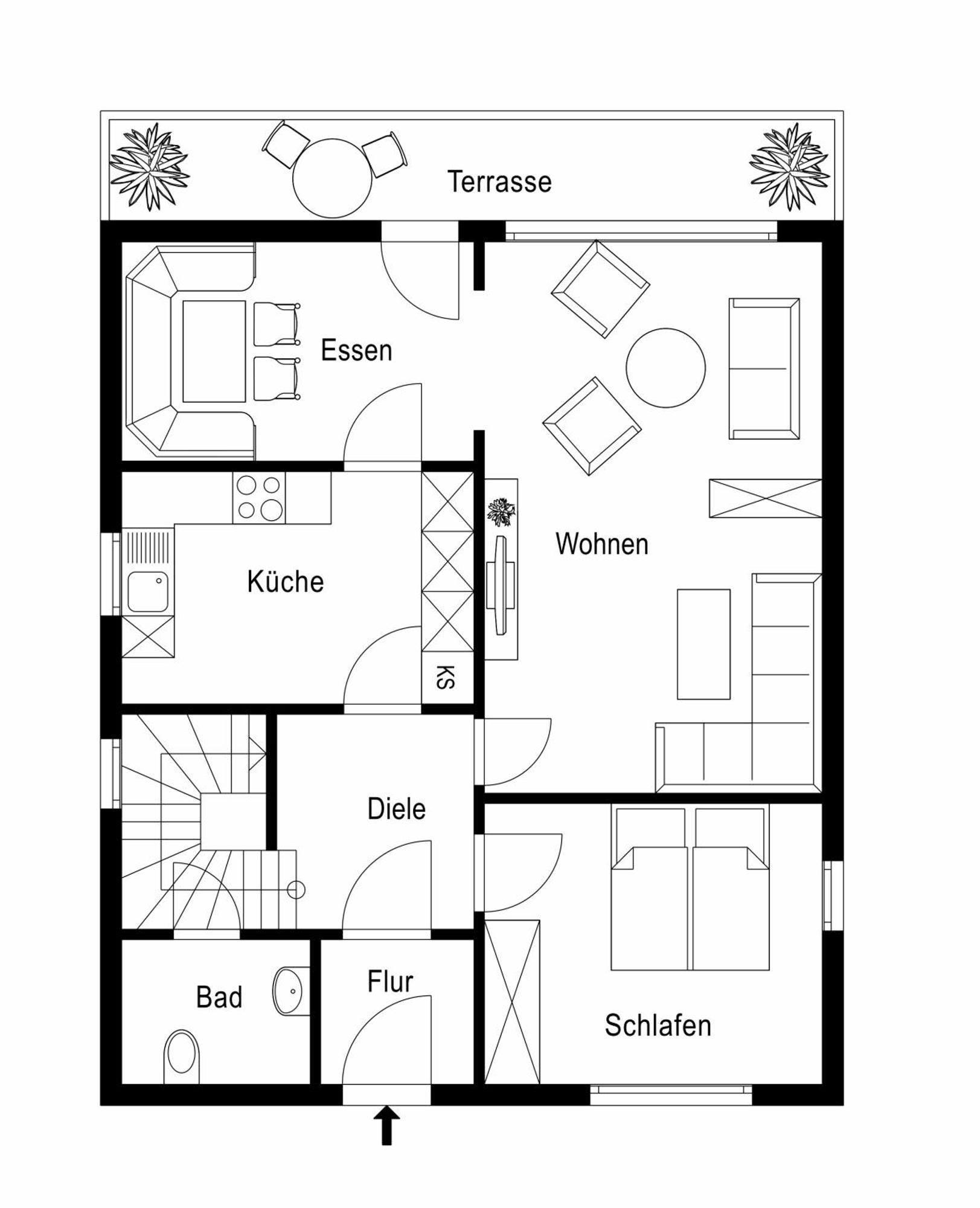 Tal-Residenz Haus Nr 5 Apartamento Bad Salzuflen Exterior foto